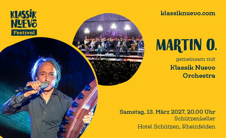 Martin O. mit Klassik Nuevo Tickets