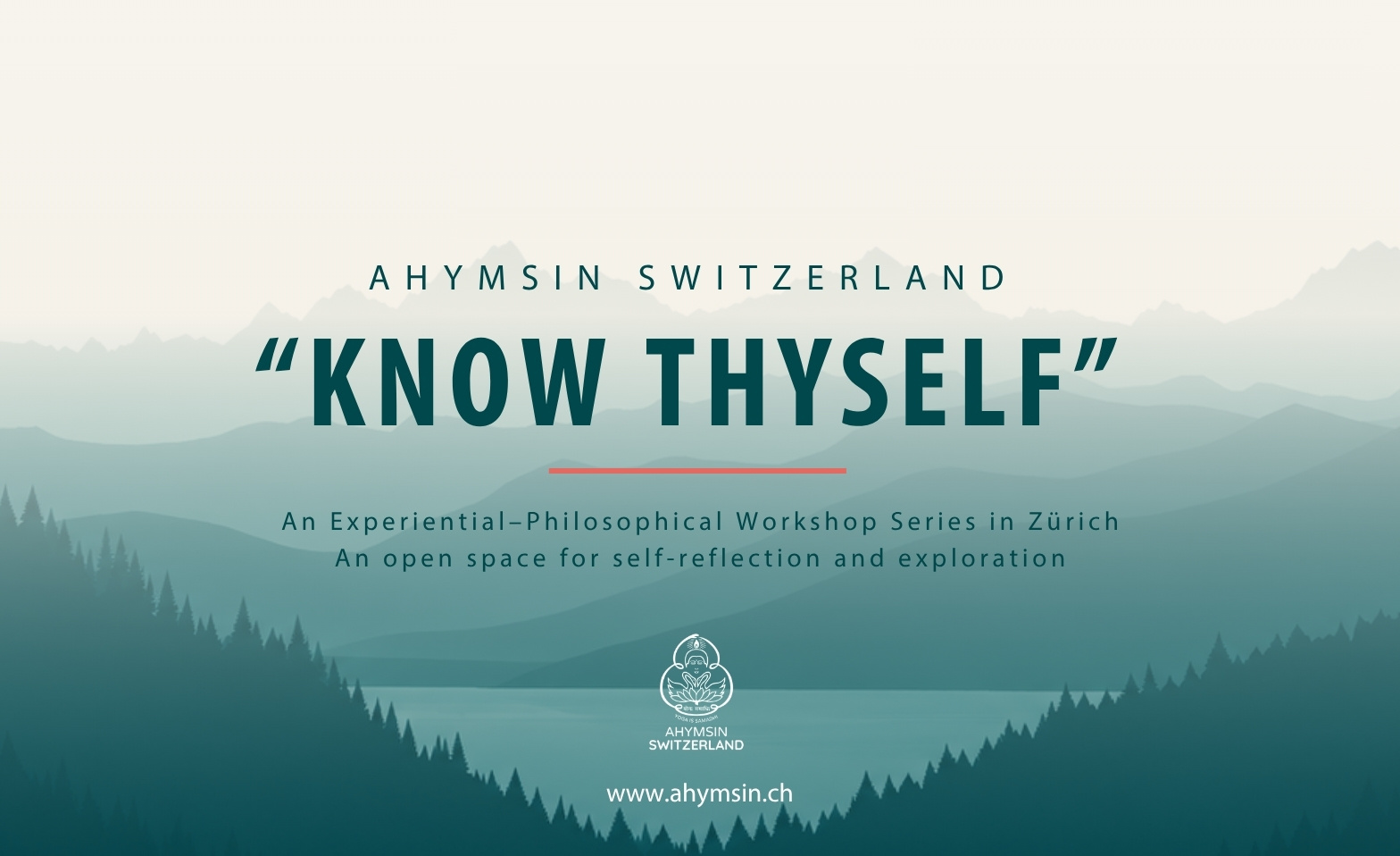 Event-Image for '"KNOW THYSELF" Workshop series'