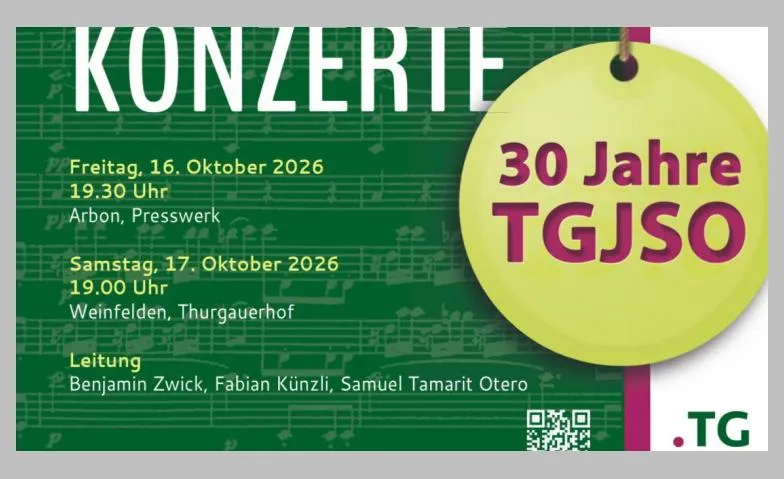 Konzert Thurgauer Jugend-Symphonieorchester, Concerts, Kongresszentrum Thurgauerhof