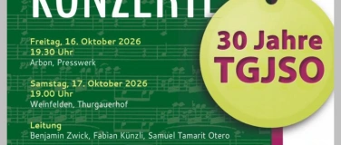 Event-Image for 'Konzert Thurgauer Jugend-Symphonieorchester'