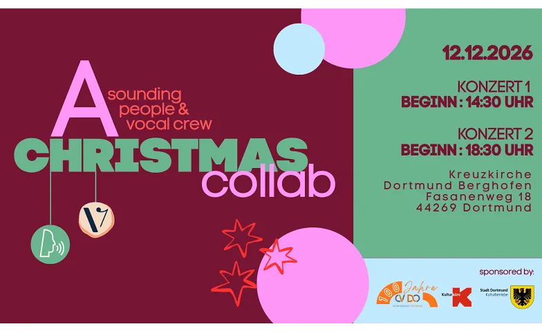 Event-Image for 'A Christmas Collab - Sounding People & Vocal Crew'