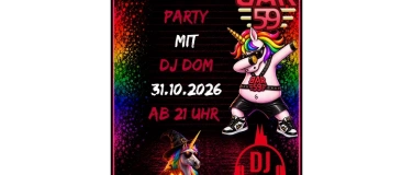Event-Image for 'Halloweenparty mit DJ Dom'