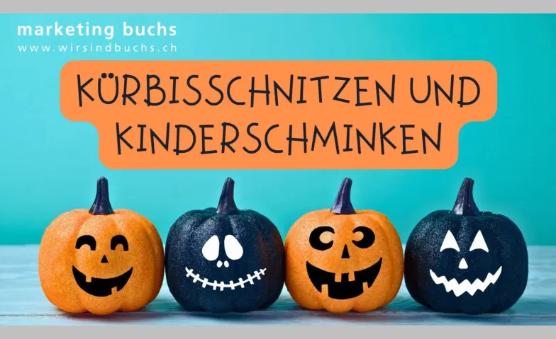 Kürbisschnitzen und Kinderschminken