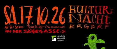 Event-Image for 'Kulturnacht Burgdorf 2026  Kulturhalle S&auml;gegasse'