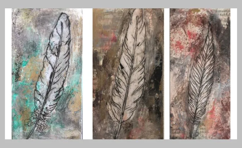 Event-Image for 'Kunstwerke mit Collage und Wachs'
