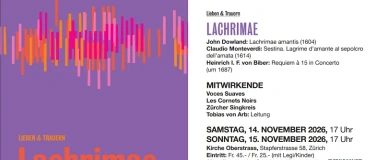Event-Image for 'Lachrimae: 15. November Konzert'
