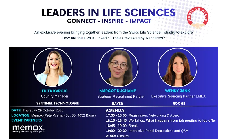 LEADERS IN LIFE SCIENCES, Visites & Conférences / Rencontre d'affaires, Memox, Peter Merian-Strasse 80, 4052 Basel, CH