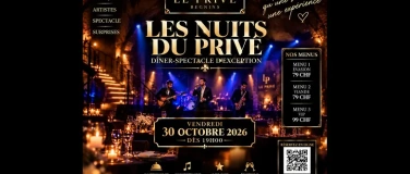 Event-Image for 'D&Icirc;NER-SPECTACLE D&rsquo;EXCEPTION - 30 Octobre'