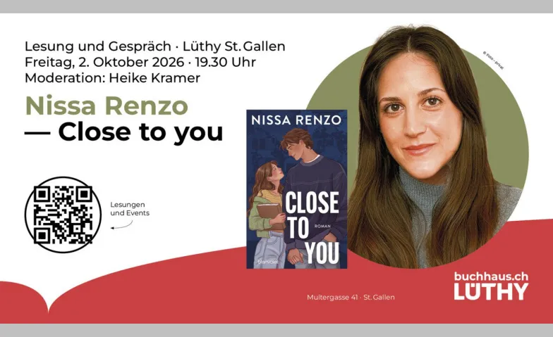 Lesung und BookTalk mit Nissa Renzo