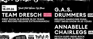 Event-Image for 'YEAH!FEST WARM-UP:TEAM DRESCH,G.A.S DRUMMERS,ANNABELLE CHA..'