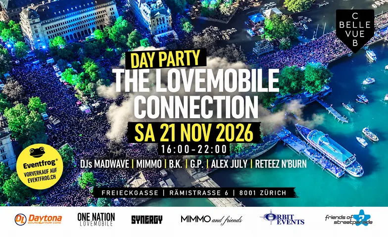 DAYTIMER: LOVEMOBILE CONNECTION, Parties / Electronic / EDM, Club Bellevue