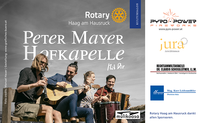 Peter Mayer Hofkapelle - Mit dir in Haag am Hausruck | Contemporary ...