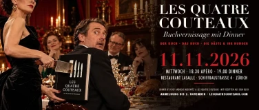 Event-Image for 'Buchvernissage & Dinner: Das Kochbuch "Les Quatre Couteau"'