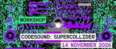 Event-Image for 'Workshop CodeSound: SuperCollider'