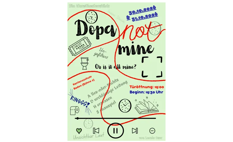 Event-Image for 'Dopa(not)mine! - Ein Kurztheaterst&uuml;ck'
