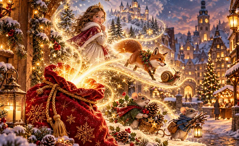 Märchen aus dem Weihnachtszauberbeutel, Events for children / Family events, Weihnachtschalet