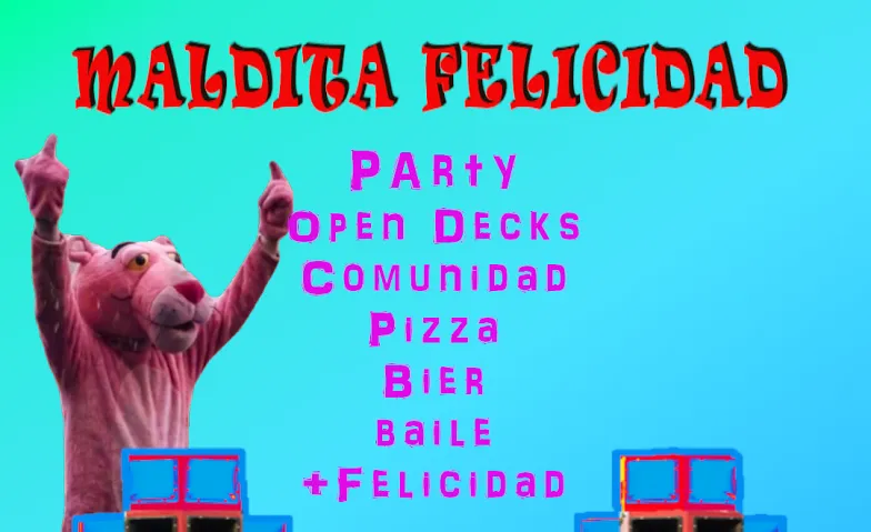 Maldita Felicidad, Partys / Latin, Salsa & Bachata, Jockel Biergarten - Saal