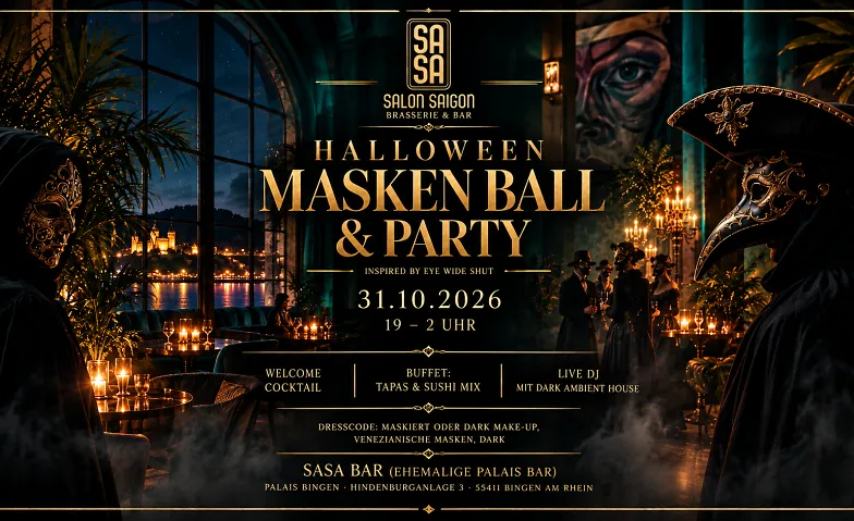 Event-Image for 'HALLOWEEN MASKENBALL & PARTY'