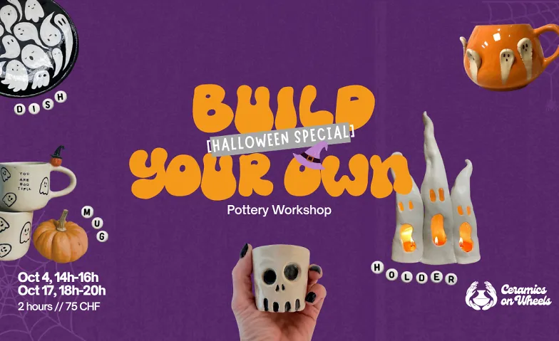 Build Your Own (Halloween Special) - Pottery Workshop Tickets