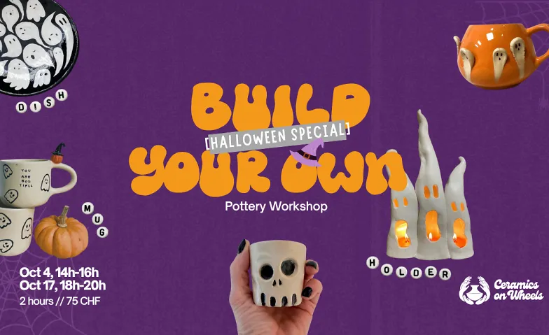 Event-Image for 'Build Your Own (Halloween Special) - Pottery Workshop'