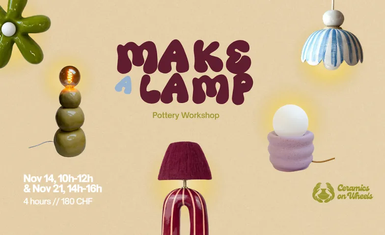 Make A Lamp - Pottery Workshop, Kurse & Seminare / Freizeit & Hobby, Ceramics on Wheels Studio