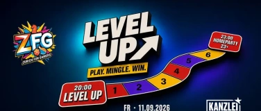 Event-Image for 'LEVEL UP! &mdash; Play. Mingle. Win -Ultimate Friday Night by ZFG!'