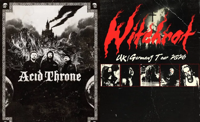 Witchrot (CA) + Acid Throne (UK) + Voodoo Puppets (Leipzig), Konzerte / Hard Rock & Heavy Metal, Pxlykxl
