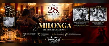 Event-Image for 'Milonga im Kirchhoferhaus &ndash; Tango-Abend mit Shows'