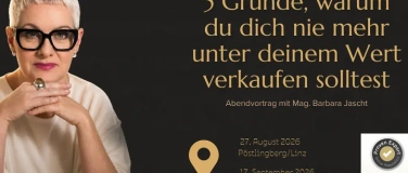 Event-Image for '5 Gr&uuml;nde, warum du dich nie unter deinem Wert verkaufen....'