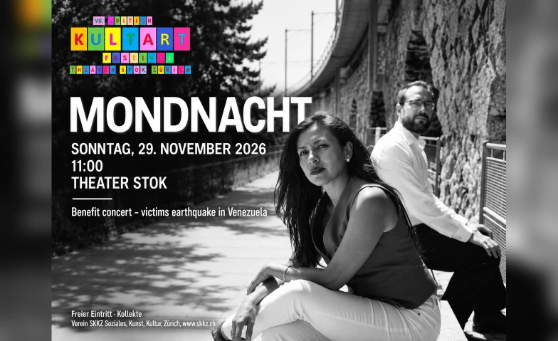 MONDNACHT - Benefizkonzert f&uuml;r Sopran und Klavier Theater Stok, Hirschengraben 42, 8001 Z&uuml;rich Billets