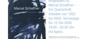 Event-Image for 'Marcel Schaffner. Ein Querschnitt. Arbeiten von 1950 - 2009'