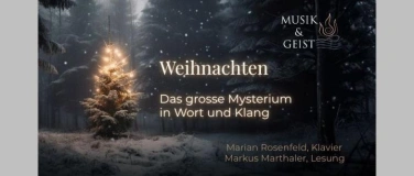 Event-Image for 'Musik und Geist  &ndash; philosophische Verbindung von Wort+Klang'