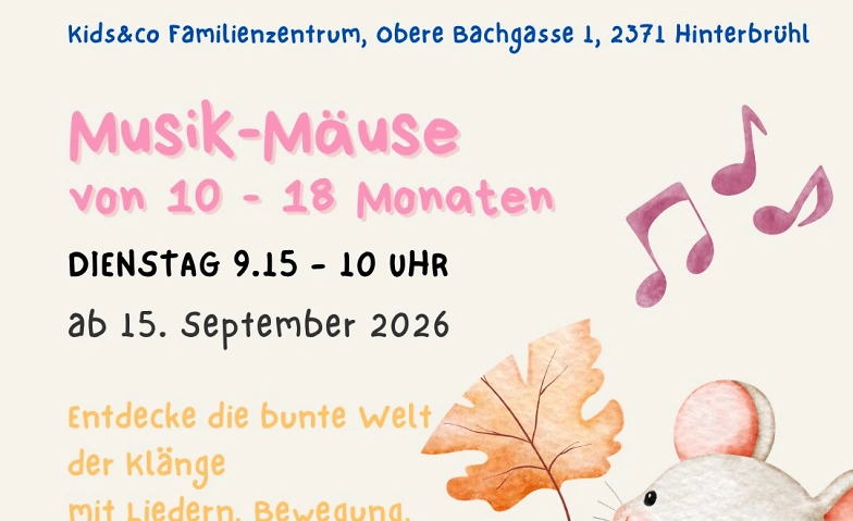 Musik-Mäuse mit Daniela