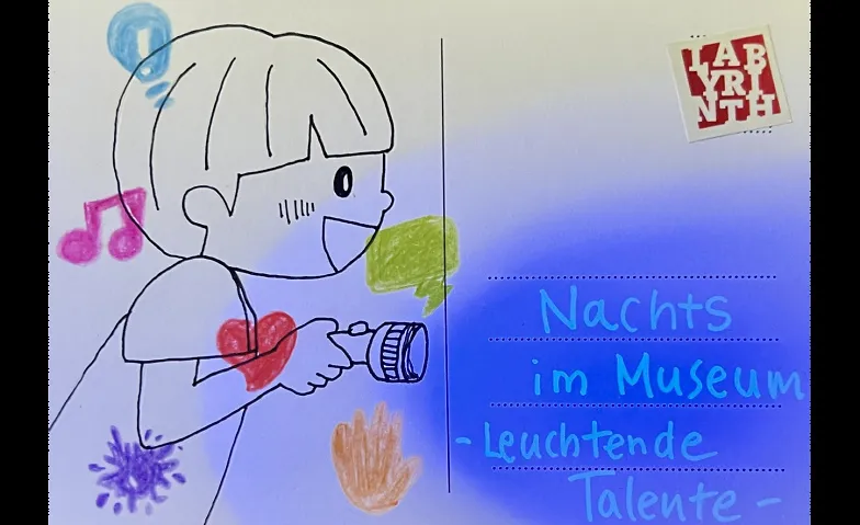 Nachts im Museum: Leuchtende Talente, Kinderveranstaltungen / Kinderführung, Labyrinth Kindermuseum Berlin
