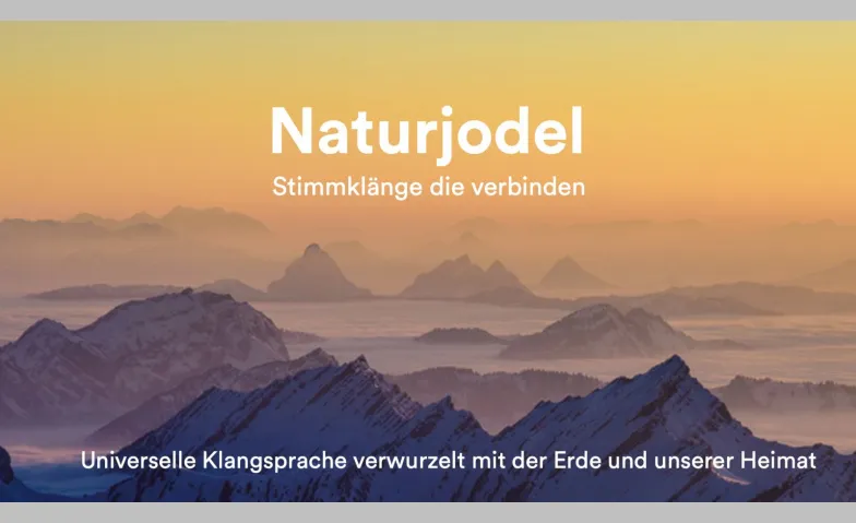 Event-Image for 'Naturjodel-Wochenendkurs'