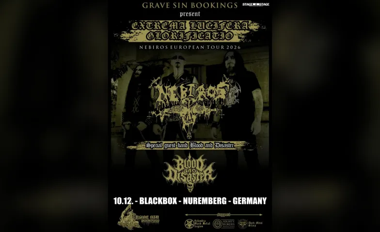 Nebiros + Blood and Disaster, Konzerte / Hard Rock & Heavy Metal, Blackbox.