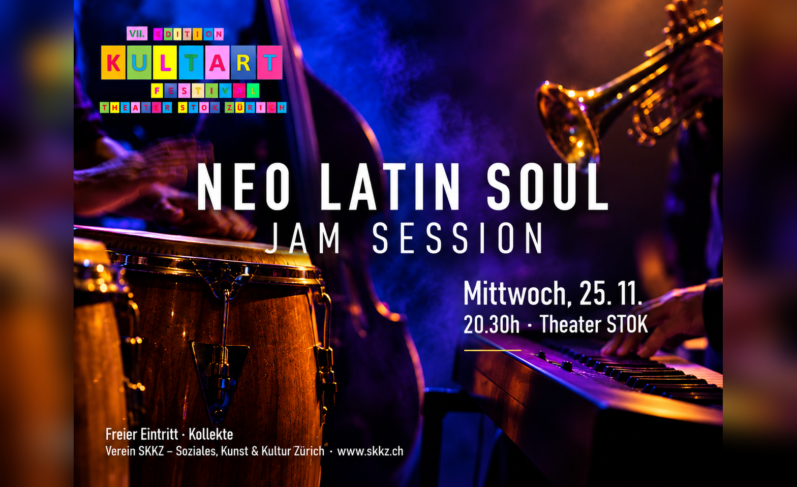 NEO LATIN SOUL JAM SESSION - with Freddy &amp; Friends Tickets