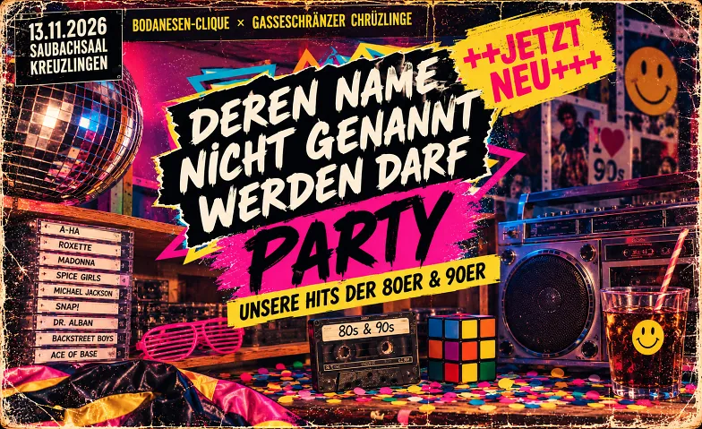 Jubiläums-Party: 40 + 77 Jahre Fasnacht in Kreuzlingen, Carnaval / Soirée & Fête, Saubachsaal