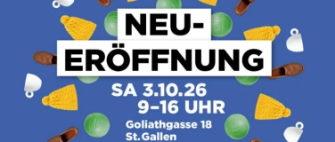 Event-Image for 'Neuer&ouml;ffnung GHG St.Galler Brockenhaus'