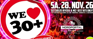 Event-Image for 'We love 30+ - Saturday Edition'