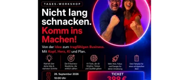 Event-Image for 'Nicht lang schnacken. Komm ins machen!'