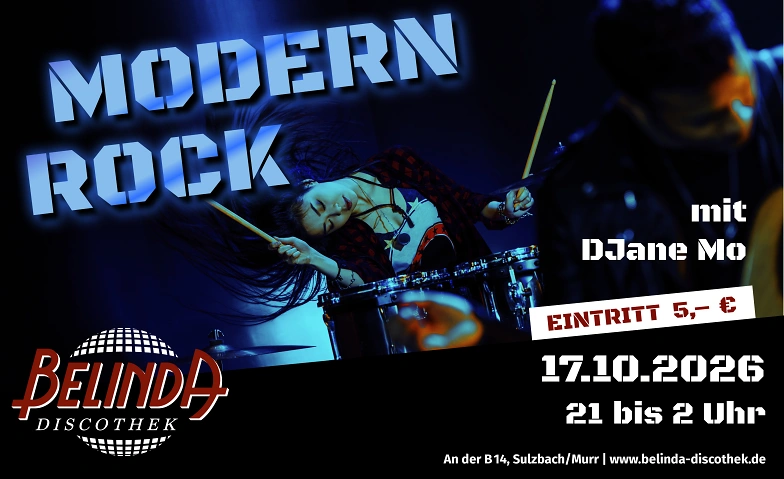 Modern Rock mit DJane Mo