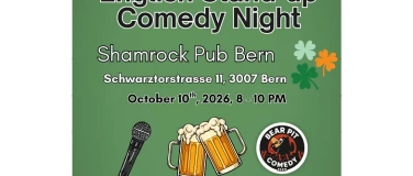Event-Image for 'English Stand Up Comedy at Shamrock Pub Bern'