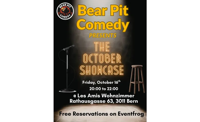 Bear Pit Comedy English Stand-up Monthly Showcase