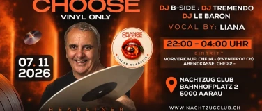 Event-Image for 'ORANGE CHOOSE &ndash; VINYL ONLY'