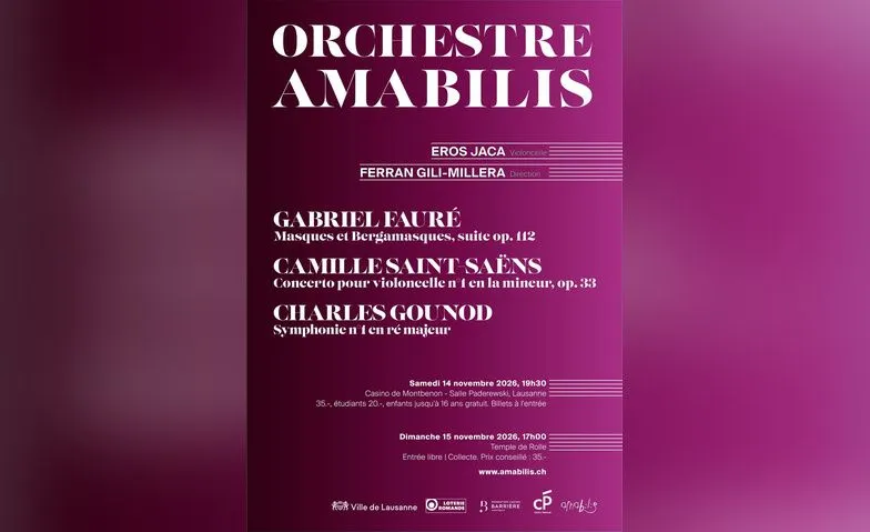 Romantisme français, Konzerte / Zupfmusik, Salle Paderewski