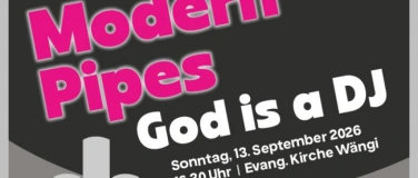 Event-Image for 'Orgelkonzert: Modern Pipes - God is a DJ'