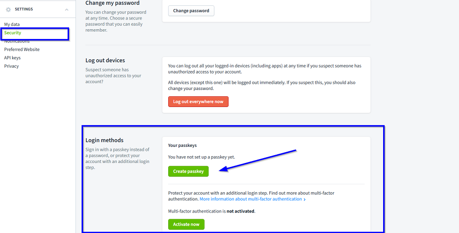 Passkey EN