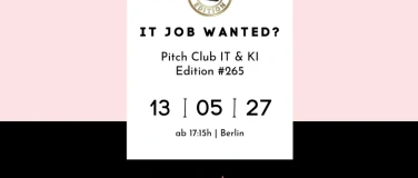 Event-Image for 'Pitch Club Developer & IT Edition #265 - Berlin'