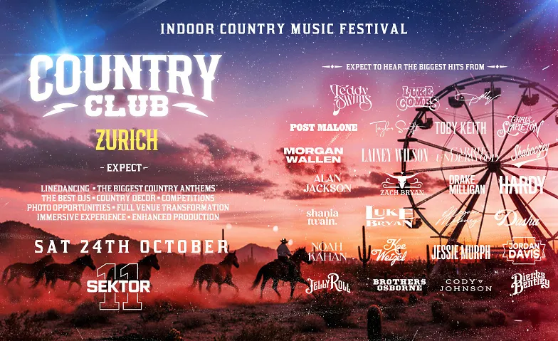 Country Club - Country Music Festival - Zurich